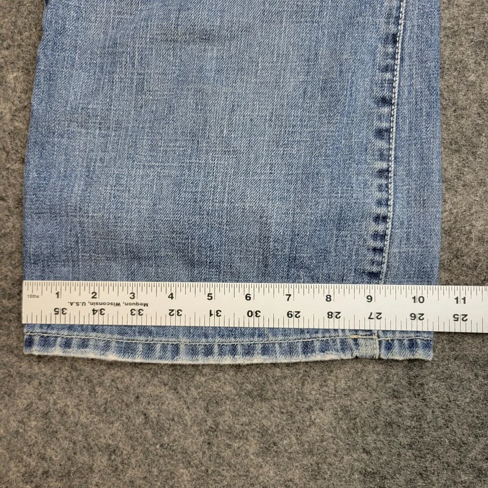 Calvin Klein Jeans Mens 38X32 Denim Streetwear Grunge Americana Straight Leg